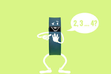 Jason Hoffman Thrillist illustration of Fitbit fitness tracker