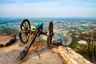 tennessee, overlooking Chattanooga