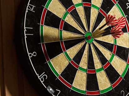 dart board, darts