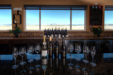 Rock Wall Wine Company bottles of wine