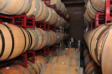 Urban Legend Cellars barrels