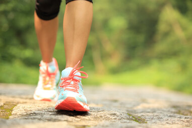 woman walking for exercise