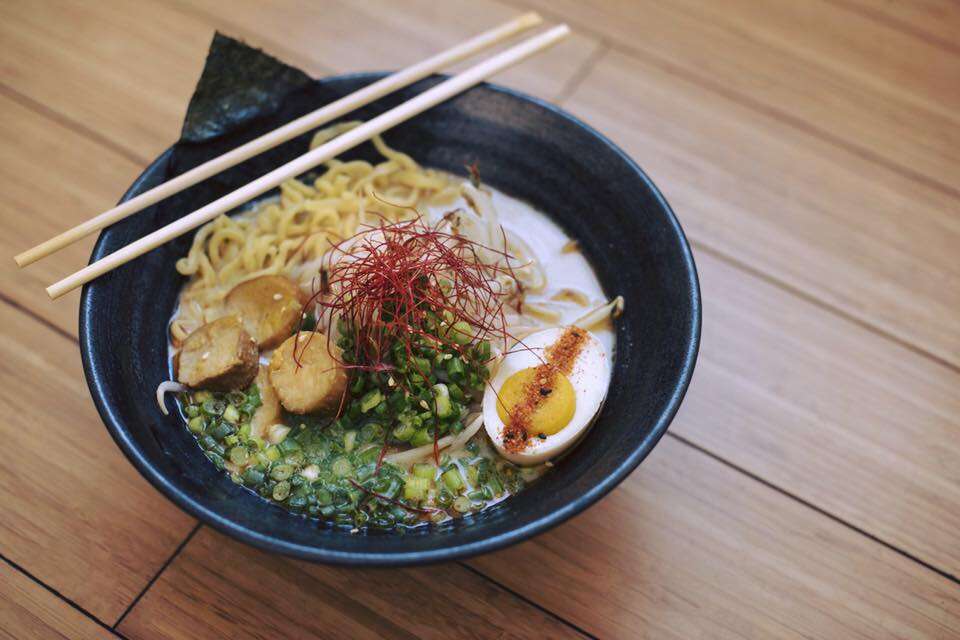 Grand Central Market Ilan Hall's Ramen Hood