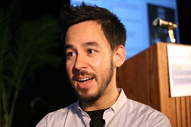 Mike Shinoda speaking