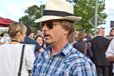 David Spade with hat