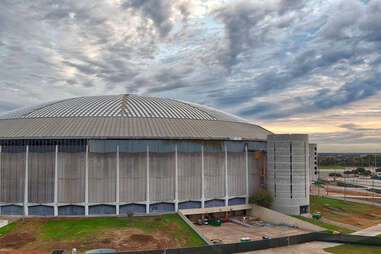 Astrodome in the morning