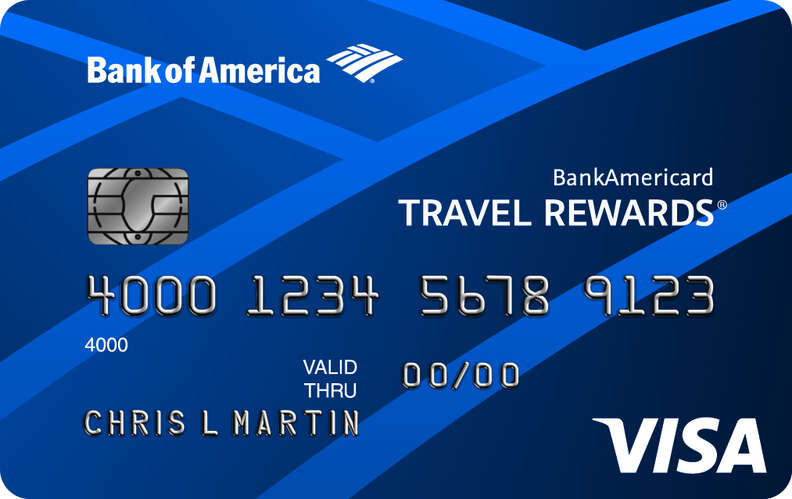 BankAmericard Travel Rewards card