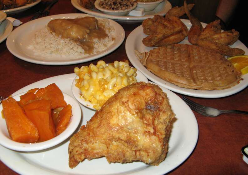 Gladys knight chicken and waffles