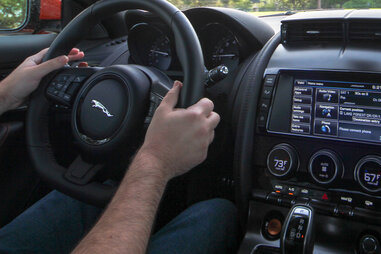 Jaguar F-Type with the ZF 8hp Automatic transmission