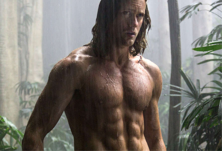 Legend Of Tarzan Trailer Alexander Skarsgårds Abs Star With Margot