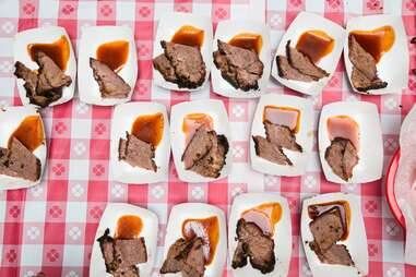 Brisket, brisket samples