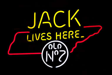 jack daniels neon sign