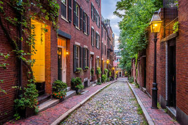 Acorn Street, Beacon Hill, Historic Boston