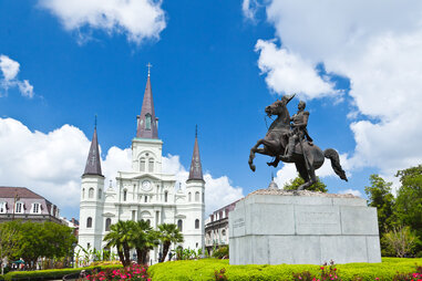 Saint Louis Cathedral, French Quarter, Louisiana