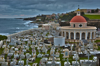 Old San Juan, Puerto Rico, Cementario Santa Maria Magdakena de Pazzis
