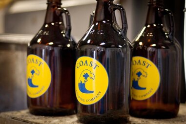 coast brewing company charleston growlers