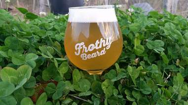 frothy beard brewing charleston cucumber beer