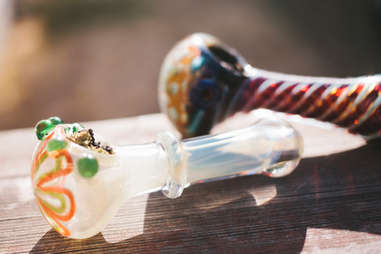Marijuana hand pipes bowls