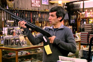 Nathan For You, Nathan Fielder, Gun