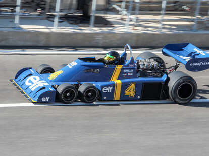 Tyrrell P34 at a Vintage race in Austin TX