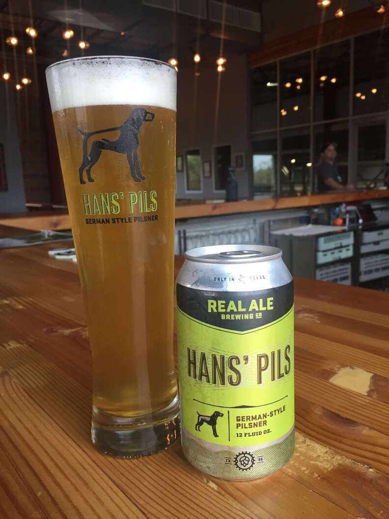Real Ale Brewing Co,, Hans Pils