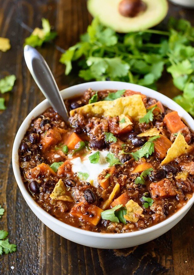 turkey quinoa chili