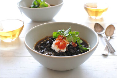 Beer, Black Bean and Pork Soup