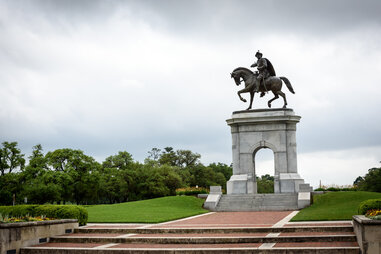 Sam Houston statue in Texas