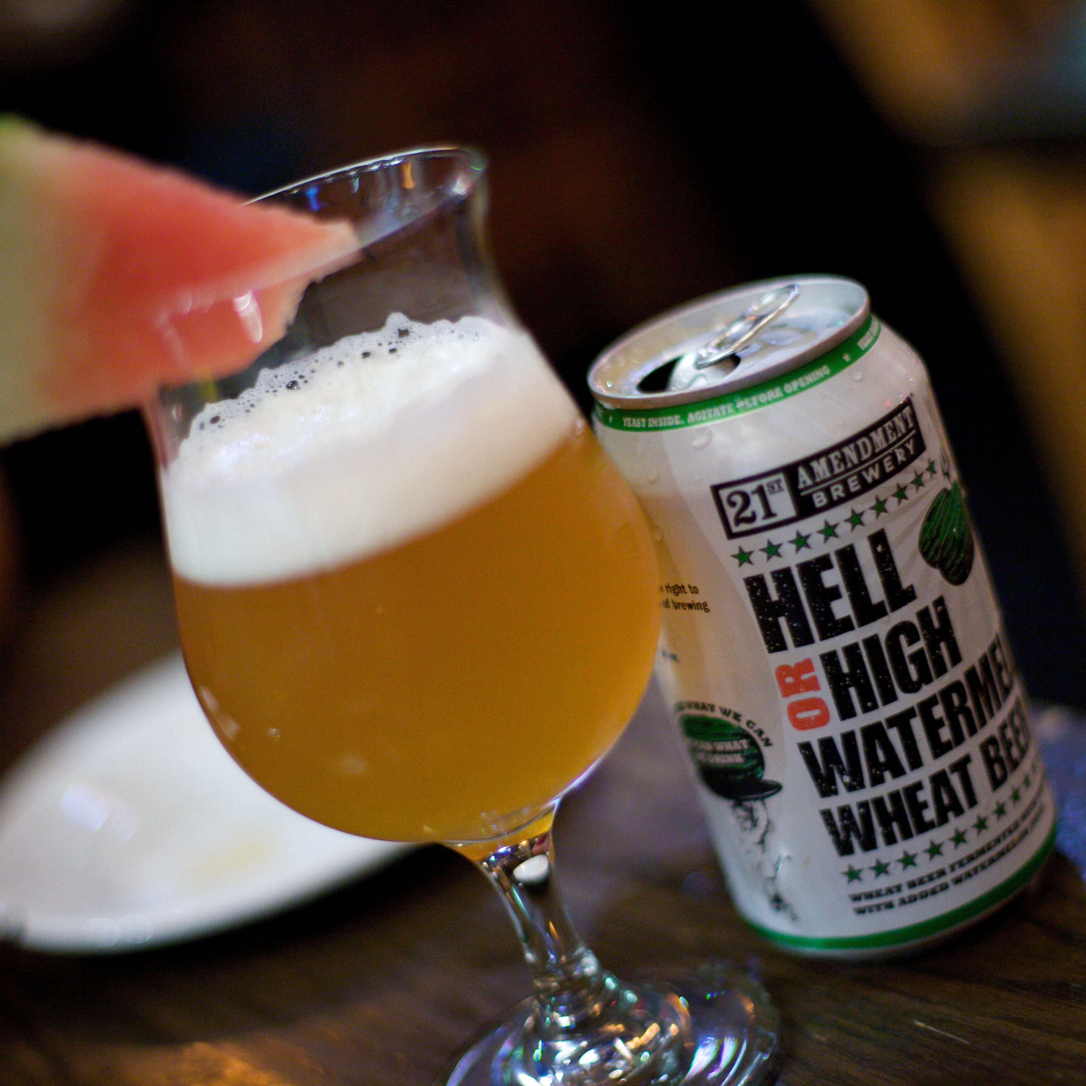 21st Amendment Brewery Hell or High Watermelon