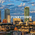fort worth downtown with text overlay