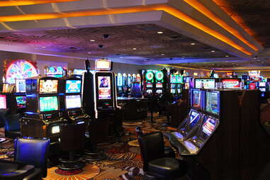 Las vegas slots at night