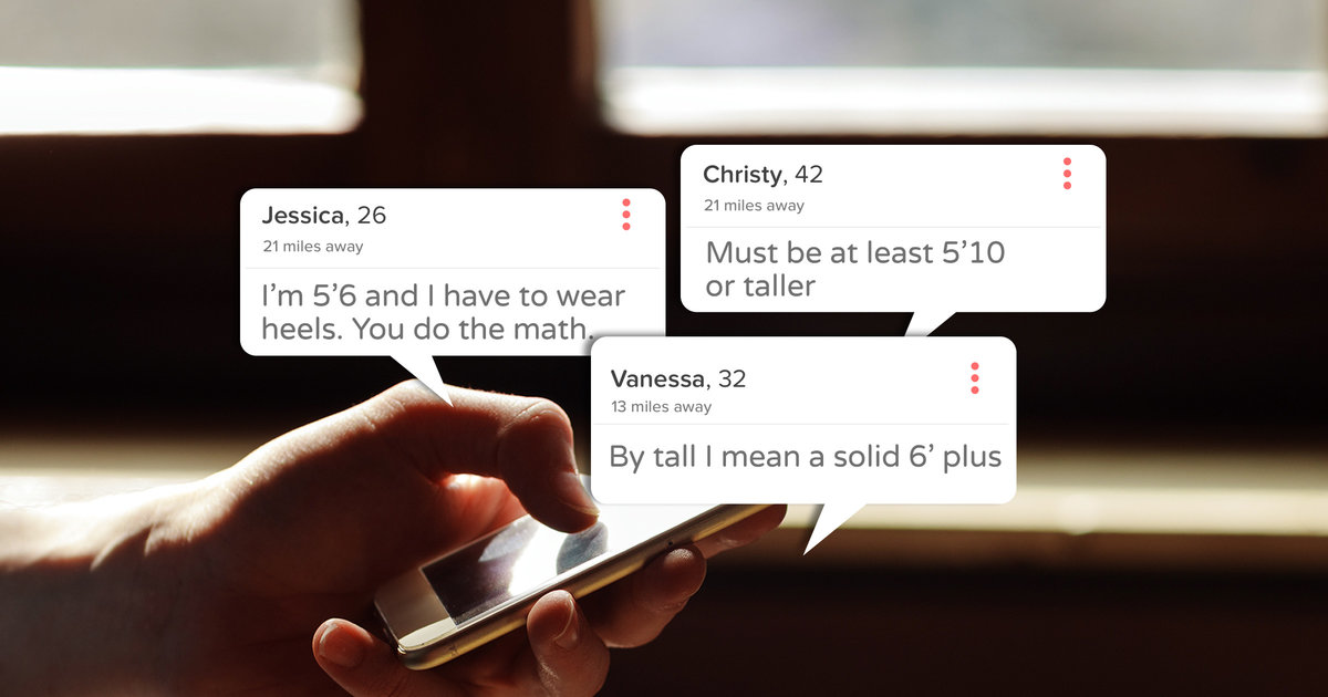 Women Say They Wont Date Short Men In Dating Profiles Thrillist