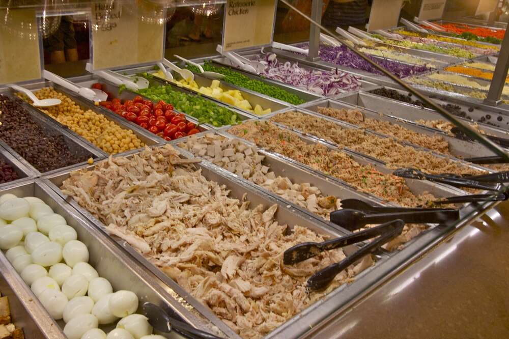 12 Popular Items From The Whole Foods Salad Bar, Ranked