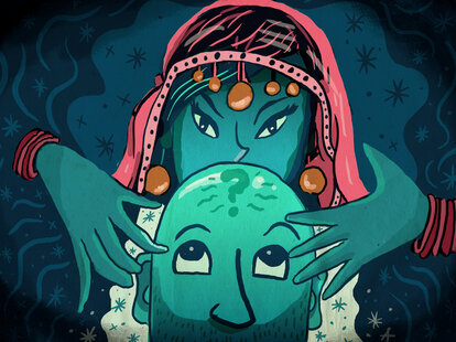 bald man, mind reader, balding man