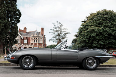 A 1963 Series I E-Type Jaguar