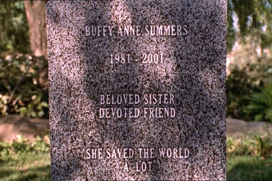 Buffy The Vampire Slayer, Buffy Summers, Grave