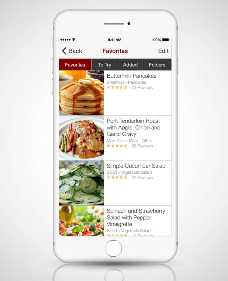 big oven app screenshot in iphone 6s