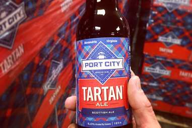 tartan ale beer from port city brewing