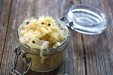 sauerkraut close up