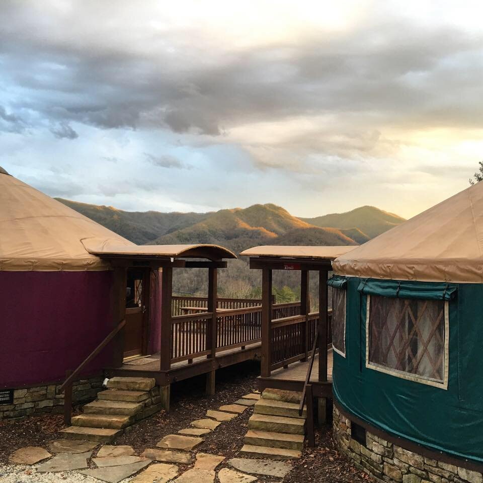 Sky Ridge yurts