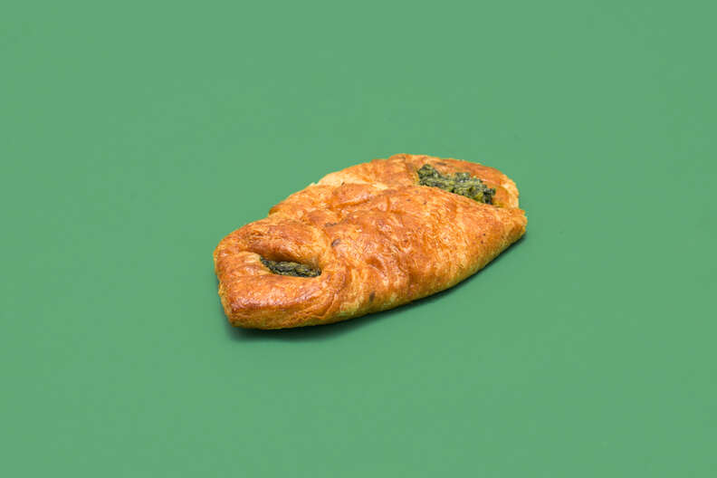 Starbucks whole wheat spinach fold over, Starbucks hot food