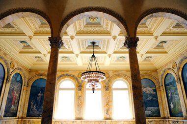 boston public library interior