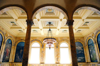 boston public library interior