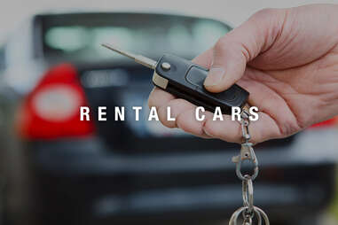 Rental car keys