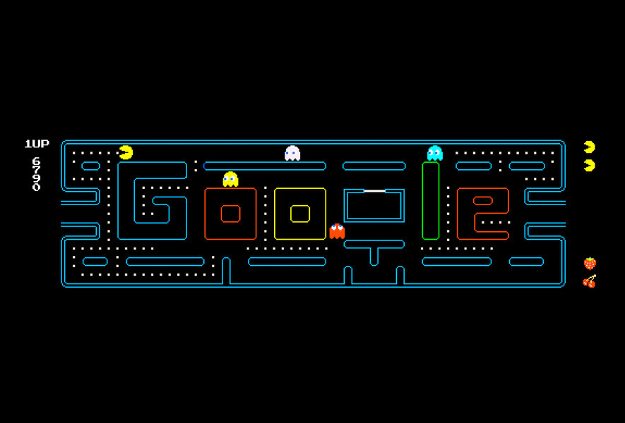 Google Operating System: Play Pac-Man on Google's Homepage