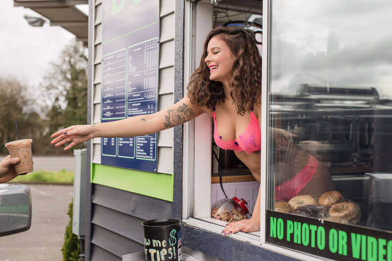 Bikini Baristas Have Taken Over the Pacific Northwest - Thrillist