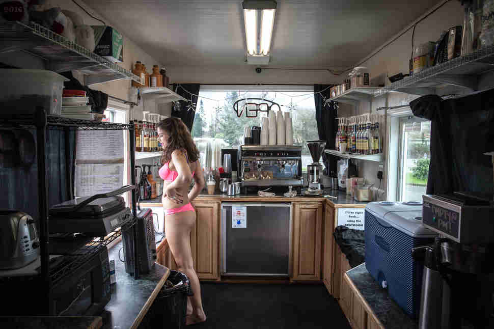 bikini baristas pacific northwest barista washington taken thrillist