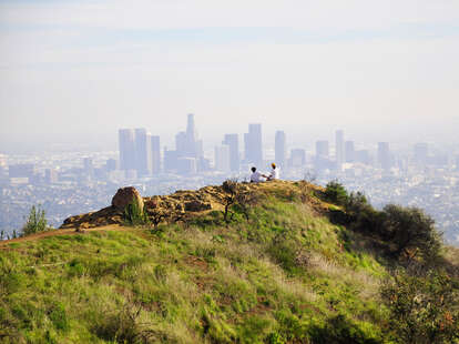 Los Angeles from a hill