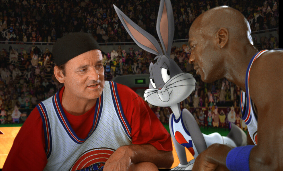 Michael jordan space jam movie deals