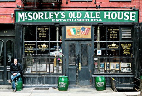 McSorley's Old Ale House: A New York, NY Bar.